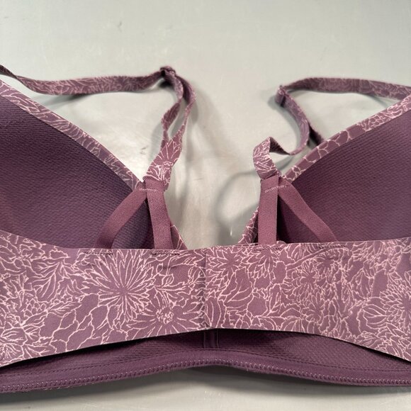 Lululemon Athletica Take Shape Sports Bra Floral Wireless Adjustable Stretch - Picture 7 of 14